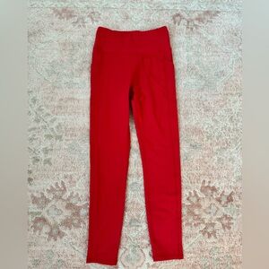 COPY - FIGS Red Leggings Brand New Never Worn!